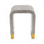 Ensemble de 2 tables d'appoint modernes au design arqué innovant-115047280