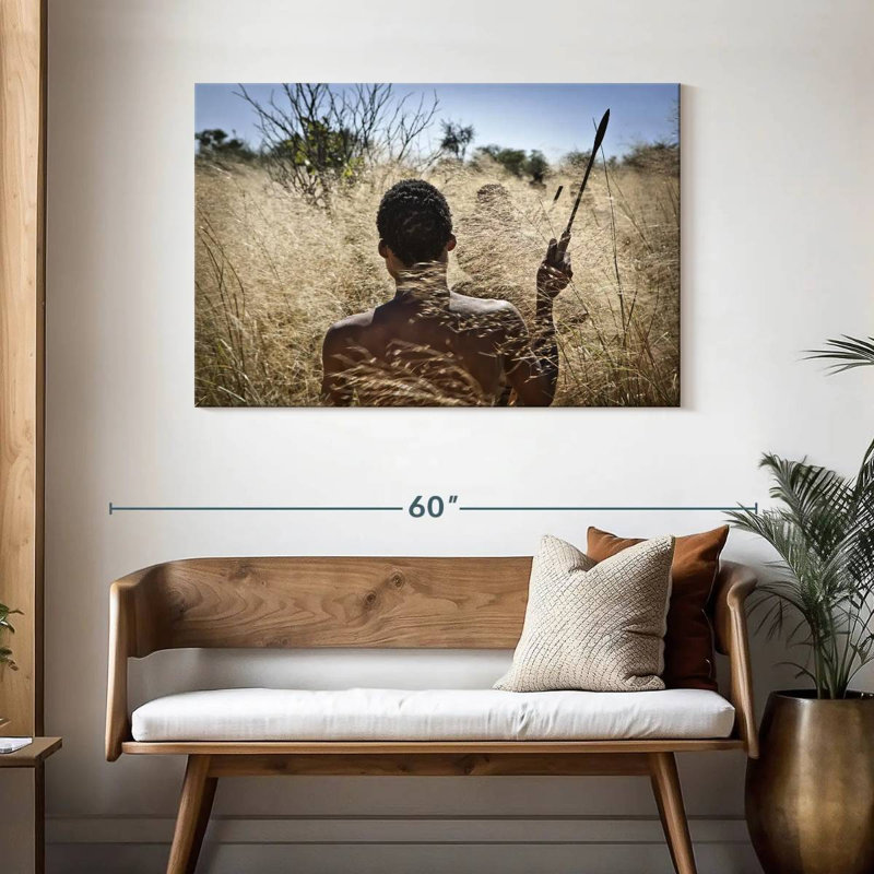 Senne, chasseur africain, H 30 po x l 45 po