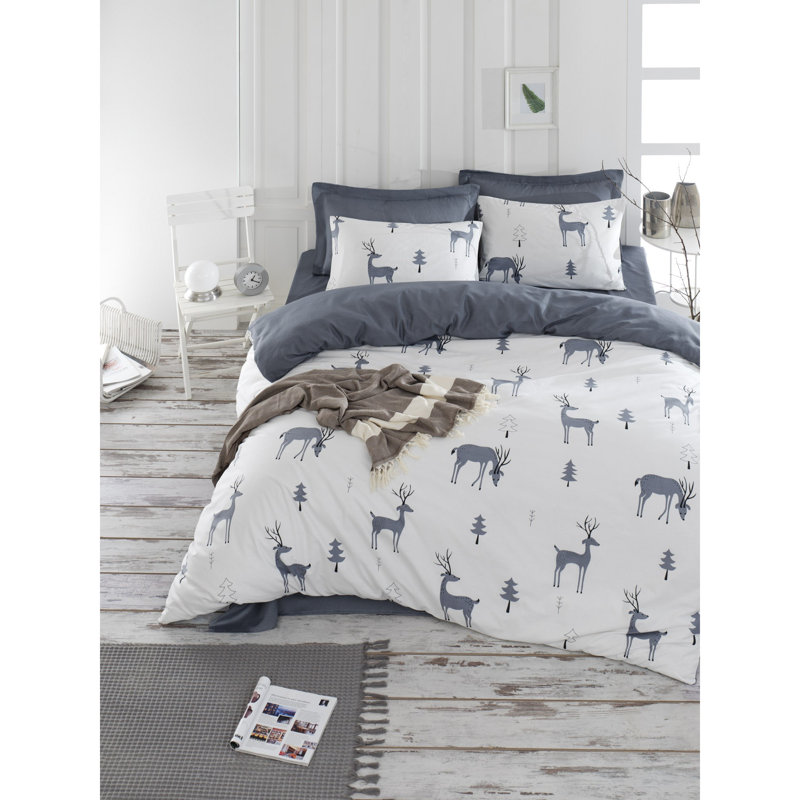 Abital No Pattern Duvet Cover Set with Pillowcases, 250 x 200 cm Duvet Cover + Pillowcase: 50 x 80 cm