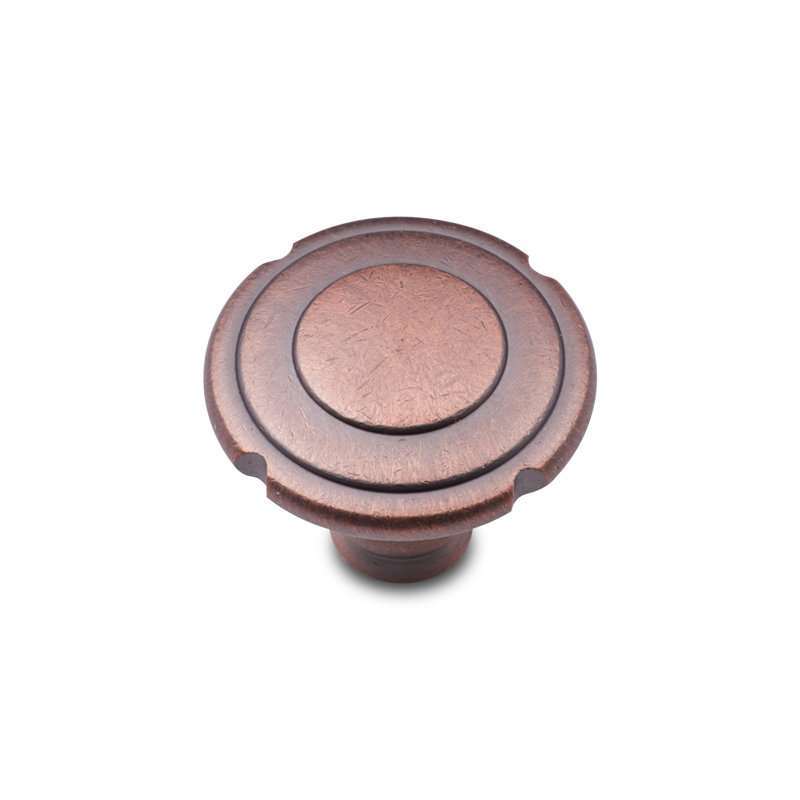 Poignée champignon à bord tronc CK Series, Petit, Distressed Copper