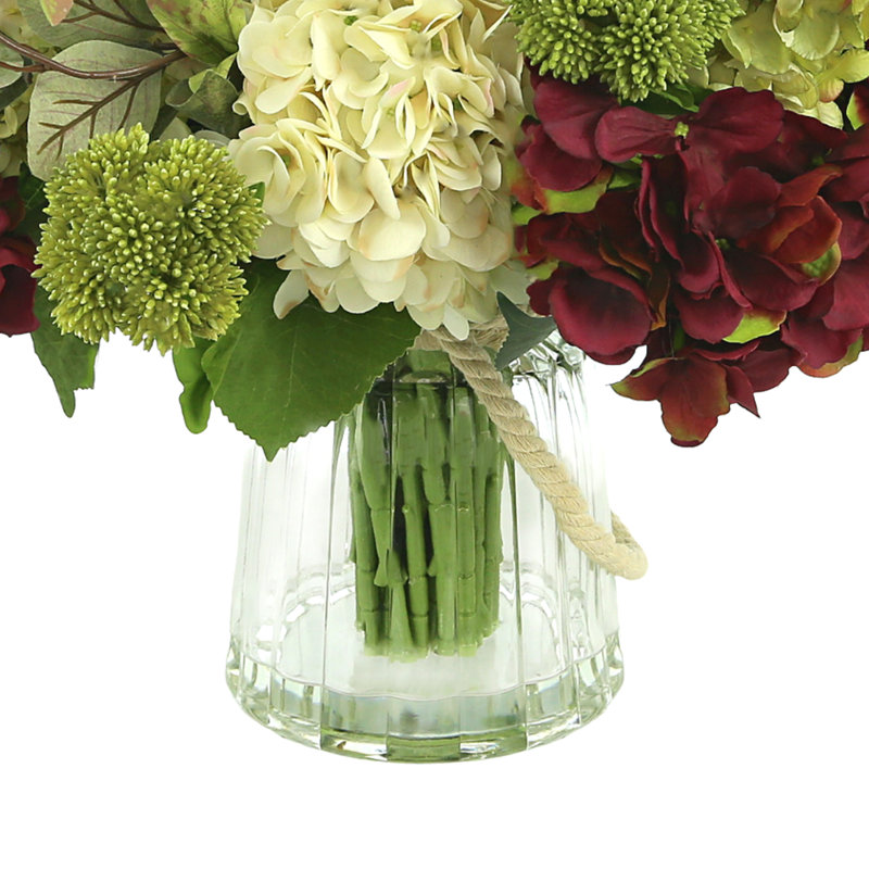 Hydrangea Sedum and Ivy Floral