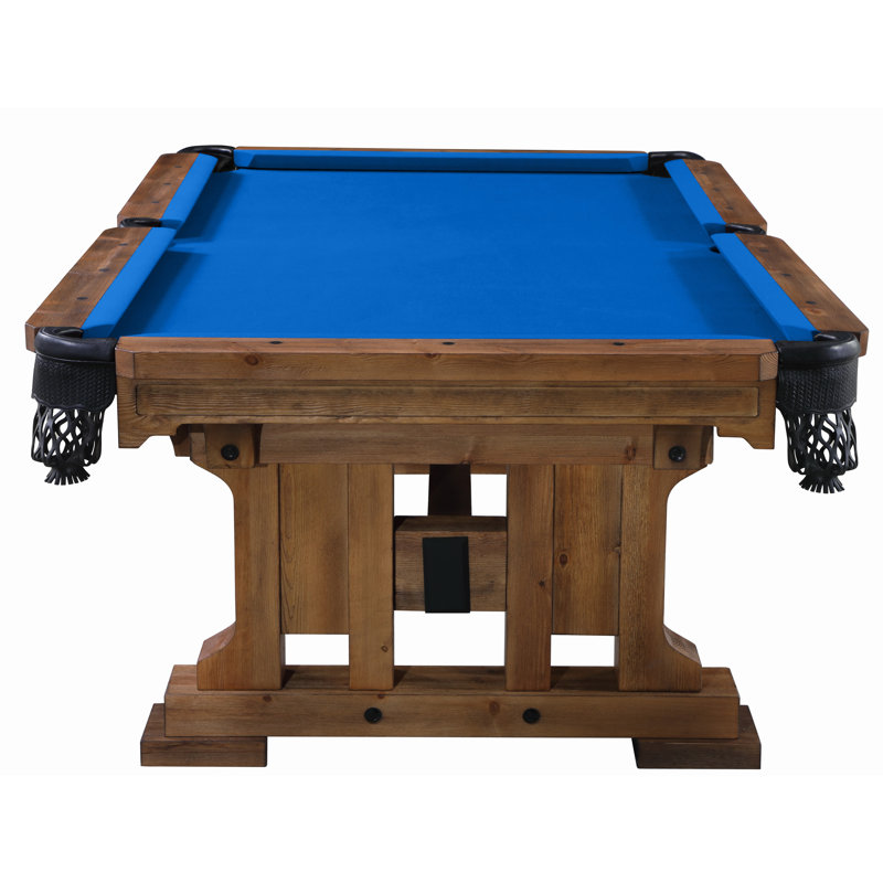 Colorado Slate Pool Table with Professional Installation Included, 7', Electric Blue, Yes