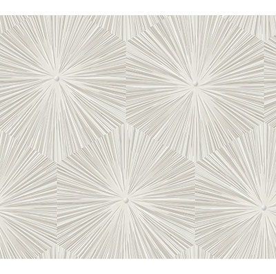 Aquavia Starburst 33' L x 20.5" W Texture Wallpaper Roll