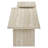 Render Nesting Faux Travertine Coffee Tables Set Of 2 In Travertine