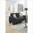 Sofas Couches, Modern 2pc Black Polyfiber Tufted Sofa Loveseat Set with Pillows | Black | Solid Pine