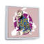 Hipster Man with Beard Smoke a Cigarette - impression sur toile-66806537-66806538