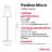 Poldina Micro Rechargeable Cordless Touch-Control Table Lamp With Adjustable Dimmer & 3 Colour Temperatures For Indoor/Outdoor Use
