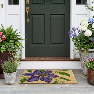 Clematis Outdoor Doormat