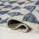 Maurisa Moroccan Triangle Geometric Cream/Navy Rug