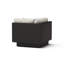 Chaise de terrasse avec coussins Sunbrella Ehrenfried-579895084-579895085
