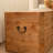 Pine Solid Wood Extra Large Vintage Trunk