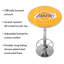 Table de bar avec repose-pieds NBA City-751924409