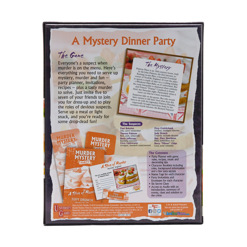 Mystery Party a Slice of Murder