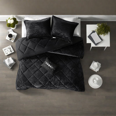 Glamorous Velvet Bedding Sets, Hypoallergenic Polyester, Luxurious Home Must-have