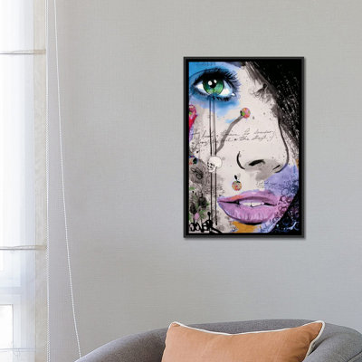 La force de la psyché par Loui Jover, reproduction d'art graphique sur toile