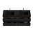Grace 60" Walnut Bathroom Vanity With Matt Black Engineered Quartz Sink And Soft Black Drawers, Wall Mounted Floating Bathroom Vanity For Modern Bathroom, One-Piece Matt Black Basin, Pre-Assembled-1735556847