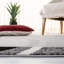 Tapis gris / rouge Anastos-614269762
