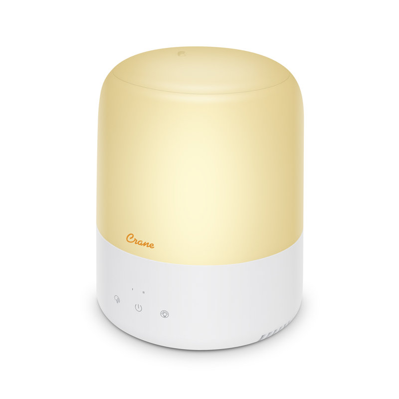 3-in-1 Compact Humidifier - 0.5 Gallon with Sleep Support Light & Aroma Diffuser