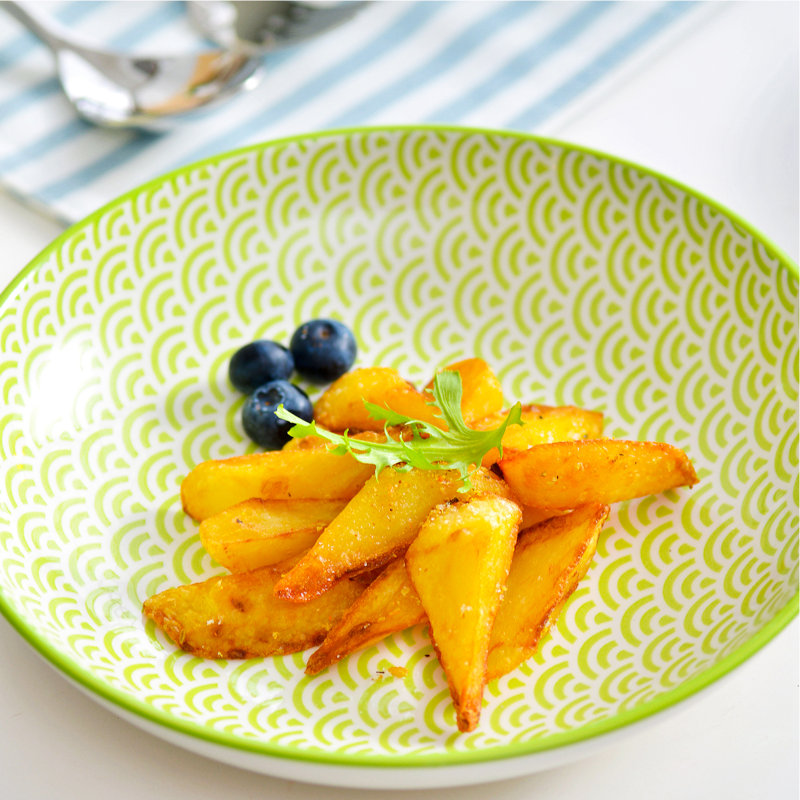 21.59cm Porcelain China Salad or Dessert Plate, Set of 4