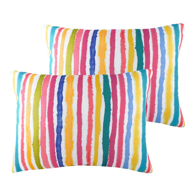 Crystine Abstract Rectangular Throw Cushion