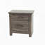 Table de chevet en chêne gris-2125397303