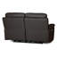 Causeuse inclinable en cuir avec accoudoirs coussinés 66,5 "Granada-50594542