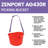Zenport Plastic Storage Tub & Tote