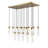 Mortola 17 - Light Dimmable Square / Rectangle Chandelier-90565819