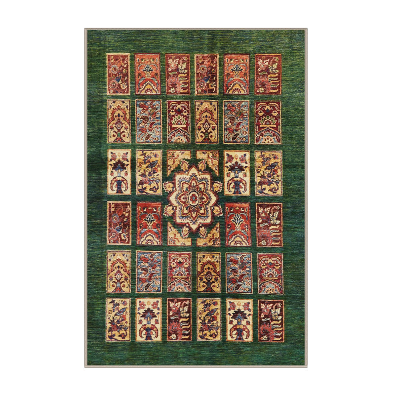 Tapis abstrait moderne 716, Rectangle de 5 pi x 8 pi