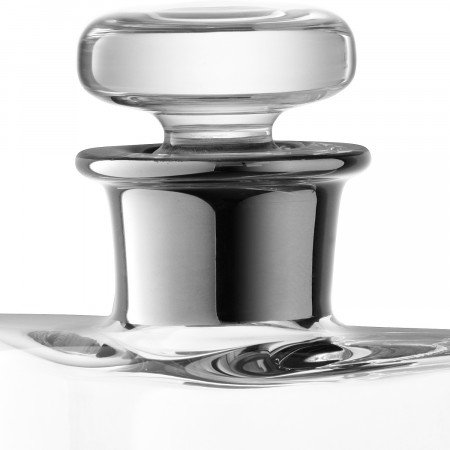 Flask Glass Whiskey Decanter