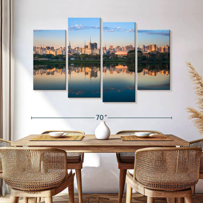 Sireci Sao Paulo Skyline Reflection