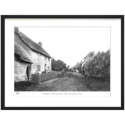 Frome Vauchurch, The Village 1906 by Francis Frith - Single Picture Frame Print