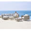 Connect 58.3" Wide Outdoor Wicker Loveseat with Cushions-55852018-55852015