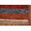 Tapis de couloir unique en laine orange 2 pi 9 po x 9 pi 8 po One Age