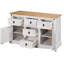 Zev 125cm Solid Wood Sideboard