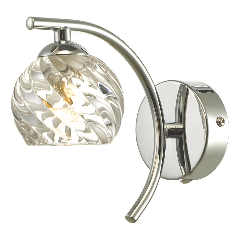 Orcutt Armed Sconce, Polished Chrome