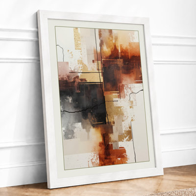 Warm Abstractions Abstract - Print