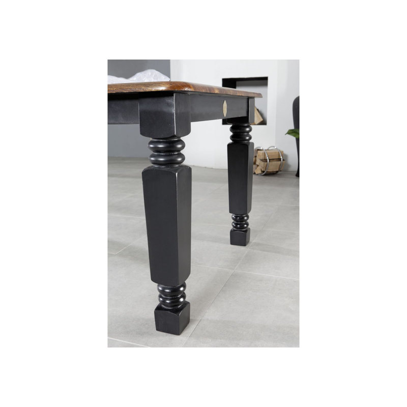 New Boston Solid Wood Dining Table, H76 x L160 x W90cm