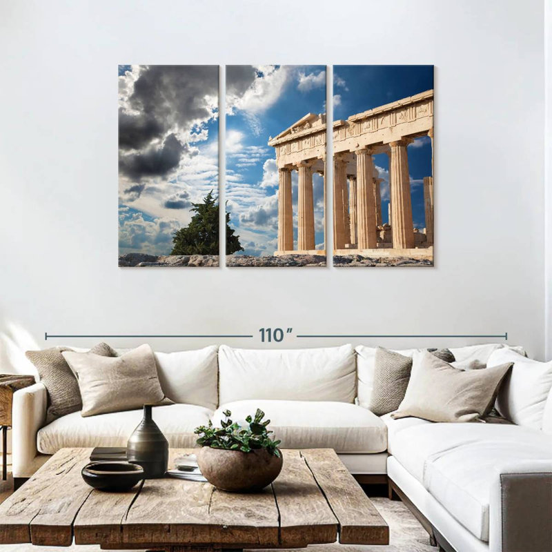 Sebbie Acropolis Of Athens, 48" H x 74" W