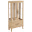 Armoire décorative avec tablettes réglables, 2 portes et 1 tiroir