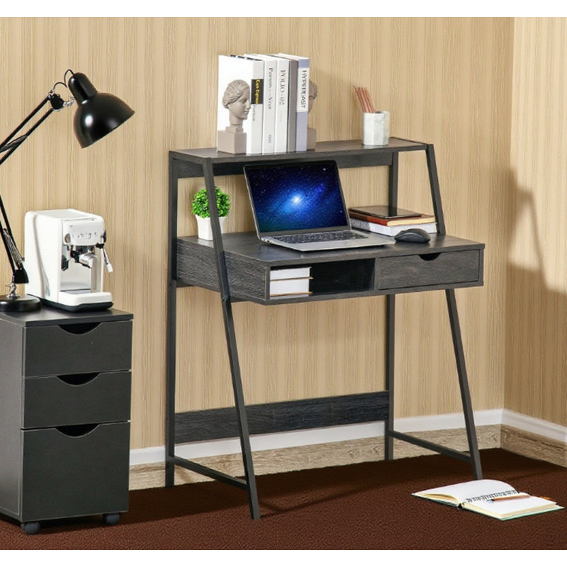 Bureau à domicile, bureau d'ordinateur pour petits espaces, table d'étude