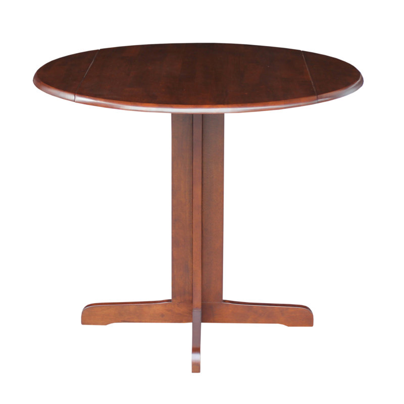 Solid Wood Top Dining Table, Espresso