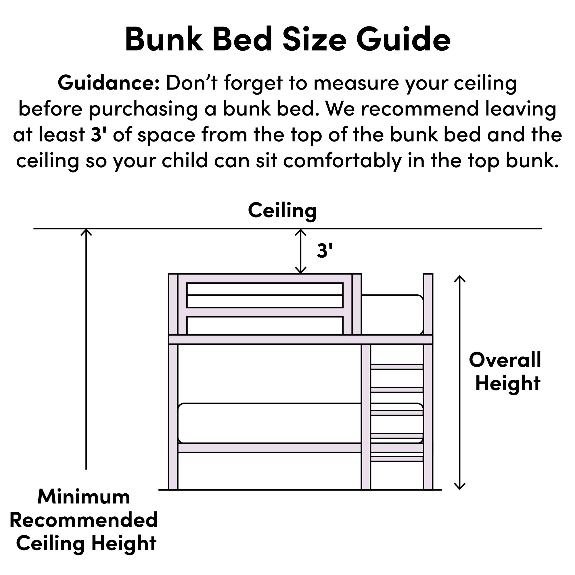 Hildegun Kids Bunk Bed with Drawers, Extra Long Twin, White