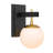 Allie Bathroom Vanity Light - 1-Light - Satin Brass-69677537