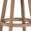 Tabouret de bar pivotant en bois massif-598014322