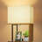 Codrina 59" Bookcases with LED Light and Remote Control, 3 Colour Temperature Column Floor Lamp-1489853565