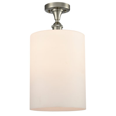 Plafonnier semi-encastré 1 lumière 9 po Leilani