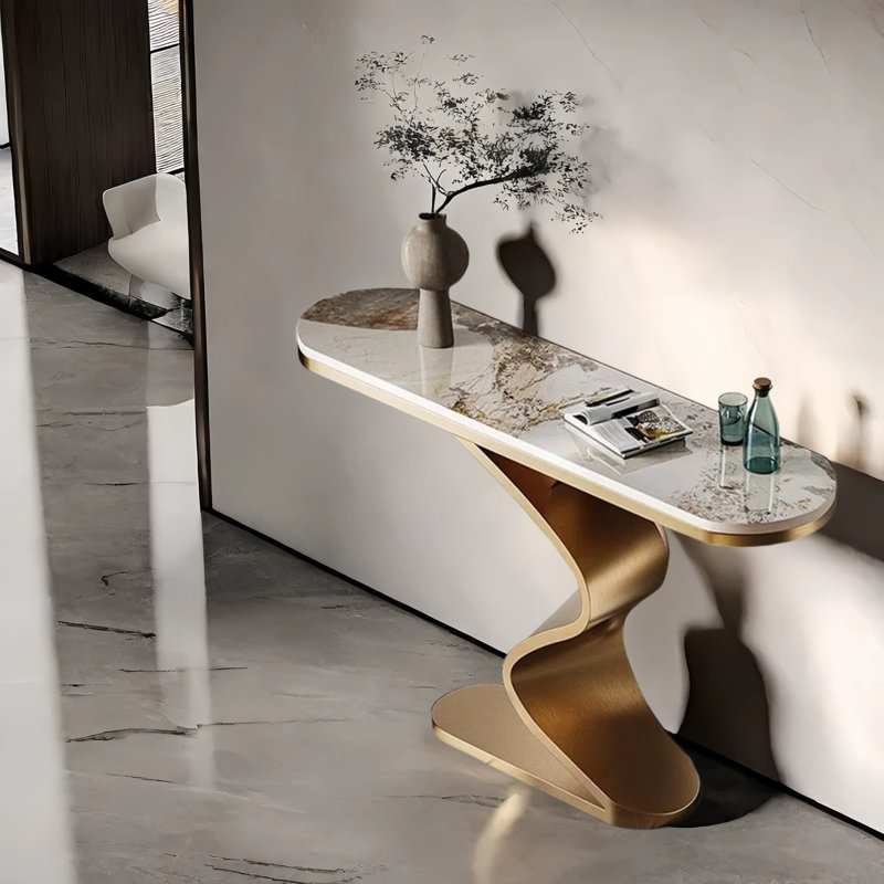 Guillame, Champagne Gold, 33.4" H x  35.4" W x 13.8" D