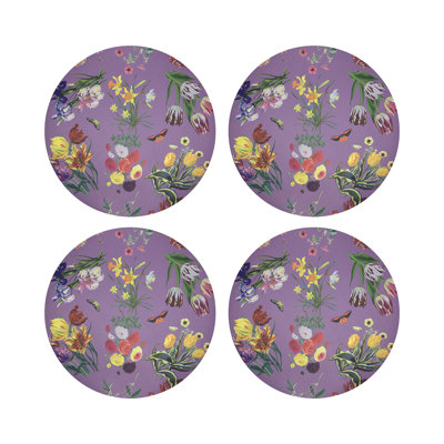 Flora Fauna Pebble 16" Vinyl Placemat