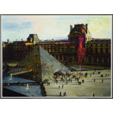 Louvre Print by Benito Cerna
